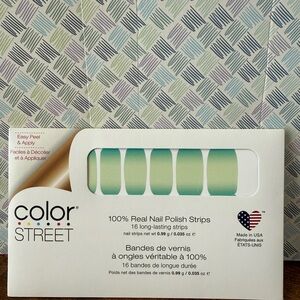 Color Street Nail Strips in Mint Green